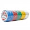 Лента изоляционная 0,15 мм x 17 мм x 10 м цветная INTERTOOL IT-0014 0