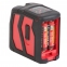 Уровень лазерный мини, 2 лазерные головки INTERTOOL MT-3050 6