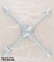 Ключ баллонный крестовой усиленный Mastertool (73-0314) 0