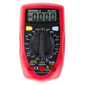 Мультиметр цифровой INTERTOOL MD-0001
