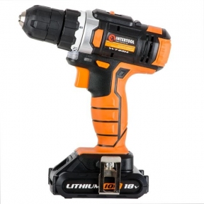Шуруповерт акумуляторний  INTERTOOL  WT-0314