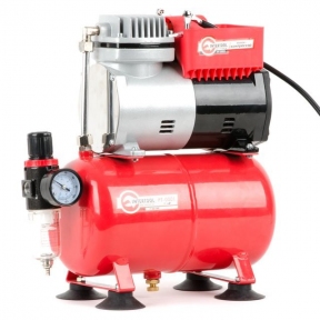 Компрессор безмасляный 3 л, 0.3 кВт, 220 В, 3.2 атм, 50 л/мин INTERTOOL PT-0001