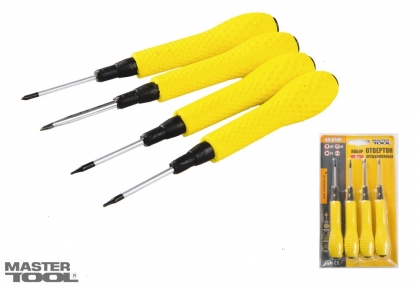 Набор отверток 4 шт точные Mastertool (40-0190)