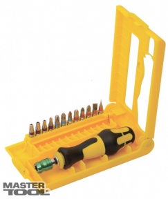 Отвёртка+12 насадок Mastertool (40-0143)