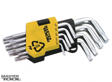 Ключи TORX набор 9 шт Mastertool (75-0960)