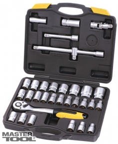Набор насадок торцевых, 32 шт Mastertool (78-4032)