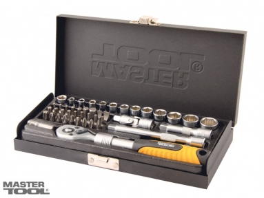 Набор насадок торцевых, 45 шт Mastertool (78-2045)