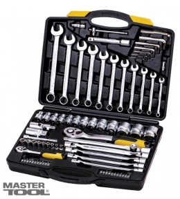 Набор насадок торцевых, 77 шт Mastertool (78-5077)