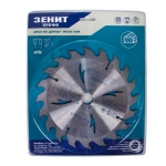 Диск пильний Зенит Профи по дереву 185x20/16, ATB 20