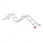 Лестница алюминиевая мультифункциональная трансформер 4x3 ступ., 3,50 м INTERTOOL LT-0030