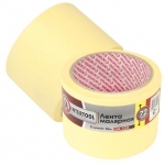 Лента малярная 72мм, 20м, желтая INTERTOOL DM-7220