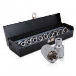 Набор головок TORX 9 ед, E10-E24, 1/2