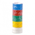 Лента изоляционная 0,15 мм x 17 мм x 10 м цветная INTERTOOL IT-0014