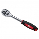 Рукоятка с храповым механизмом на 45 зубов 1/4'' Cr-v INTERTOOL HT-2117