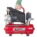 Компрессор 9 л, 0.75 кВт, 220 В, 8 атм, 160 л/мин INTERTOOL PT-0002