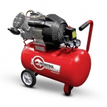 Компрессор 50 л, 3 кВт, 220 В, 8 атм, 420 л/мин, 2 цилиндра. INTERTOOL PT-0007