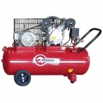 Компрессор 100 л, 3 кВт, 380 В, 8 атм, 500 л/мин, 2 цилиндра INTERTOOL PT-0013