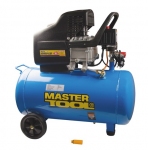 Компрессор 50 л, 2,0 кВт, 220 л/мин. 8 атм, 2 выхода MASTER TOOL КПП-50-1