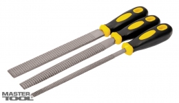 Рашпили по дереву 3 шт Mastertool (06-0330)