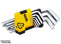 Ключи шестигранные набор 9 шт Mastertool (75-0955)