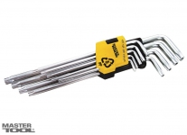 Ключи TORX набор 9 шт Mastertool (75-0961)