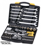 Набор ключей и насадок торцевых, 82 шт Mastertool (78-5182)