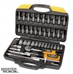 Набор насадок торцевых, 46 шт Mastertool (78-2047)