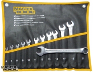Ключи рожково-накидные набор Mastertool (72-0108)