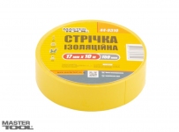 Лента изоляционная желтая 10 шт Mastertool (44-9310)