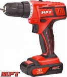 Дрель-шуруповерт аккумуляторная 16V MPT (MCDT1626.B2)