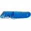 Шланг спиральный полиуретановый 6.5х10мм, 10м с быстроразъемными соединениями INTERTOOL PT-1711